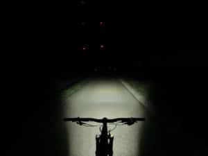 Abblendlicht am Frontscheinwerfer Lupine SL Nano für E-Bikes