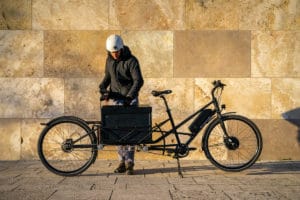 E-Bike Convercycle Electric im Cargobike-Modus