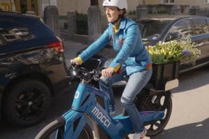 E-Bike Mocci privat zum Lastentransport genutzt