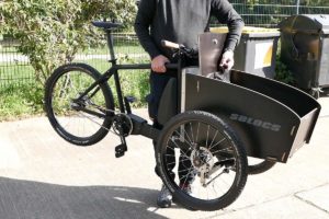 E-Bike Calderas Gravel von Sblocs angehoben