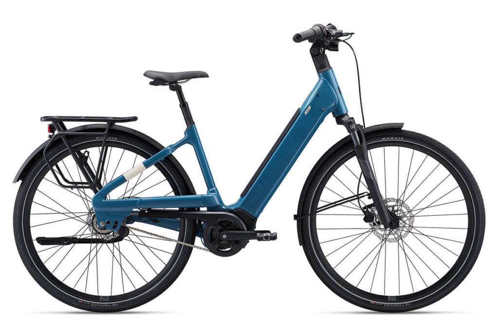 E-Bike Liv Allure E+ 2 in der Farbe Grayish Blue