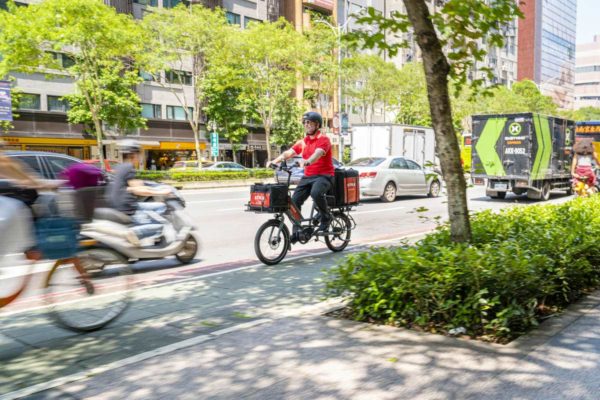 E-Bike Tern Quick Haul als Fahrzeug für Lieferdienste