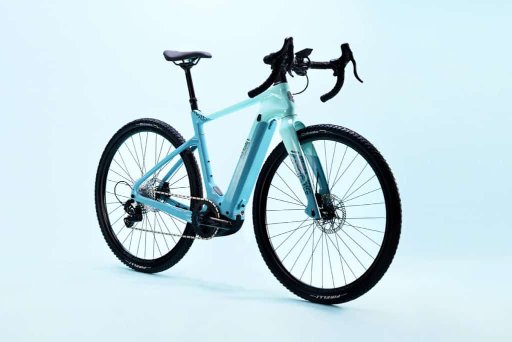 E-Bike Bianchi e-Arcadex in der Farbe Glacial