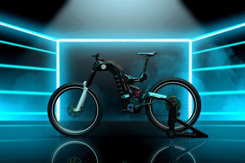 E-Bike Moto Parilla Tricolore