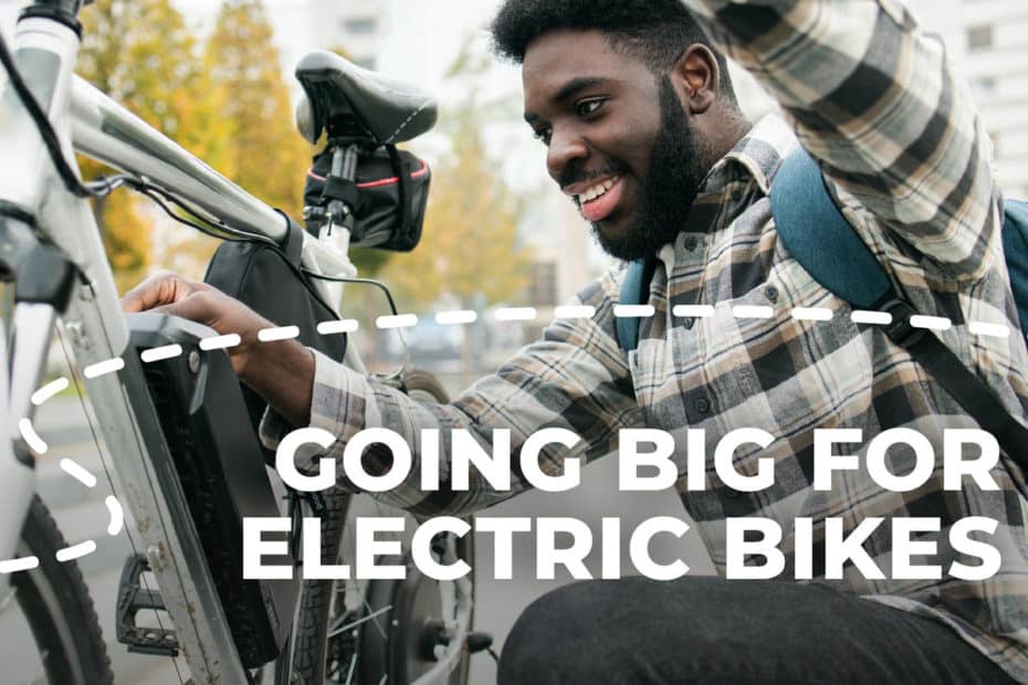Kampagne für E-Bikes des Fahrrad-Dachverbandes PeopleForBikes in den USA