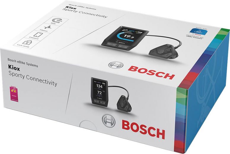 Bosch E-Bike Kiox Display Nachrüst-Kit in offener Premiumverpackung