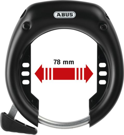 ABUS Shield 5650L Rahmenschloss für E-Bikes mit breiten Reifen