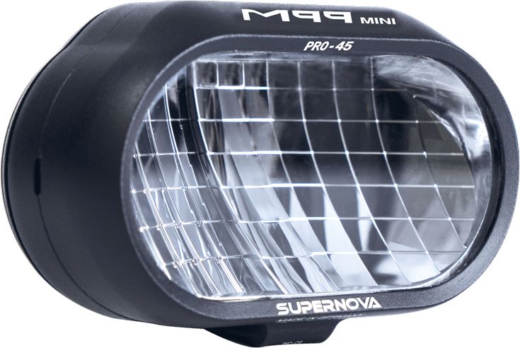 Supernova M99 Mini Pro 45 LED Scheinwerfer für Pedelecs
